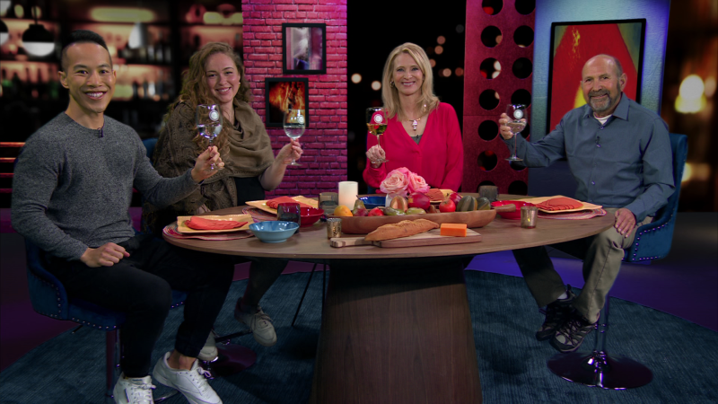 Check, Please! Bay Area host Leslie Sbrocco joins three local guests on set to discuss local restaurants.