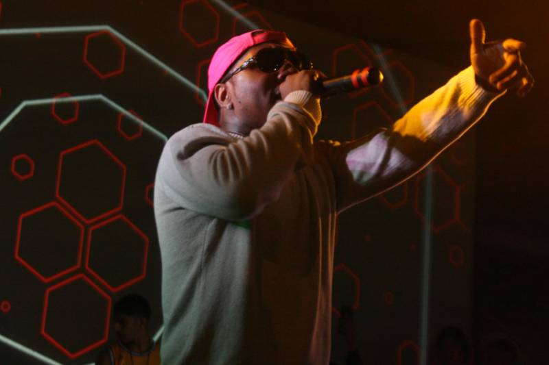 Lil' B performs at Feels V in Oakland, May 28, 2016.
