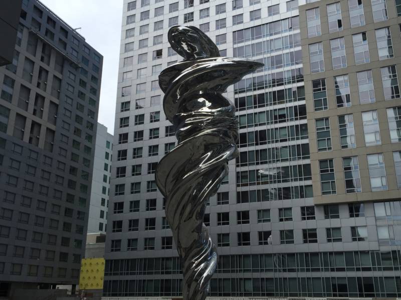 New 92-Foot Statue, Tallest in the City, Unveiled in Downtown San ...