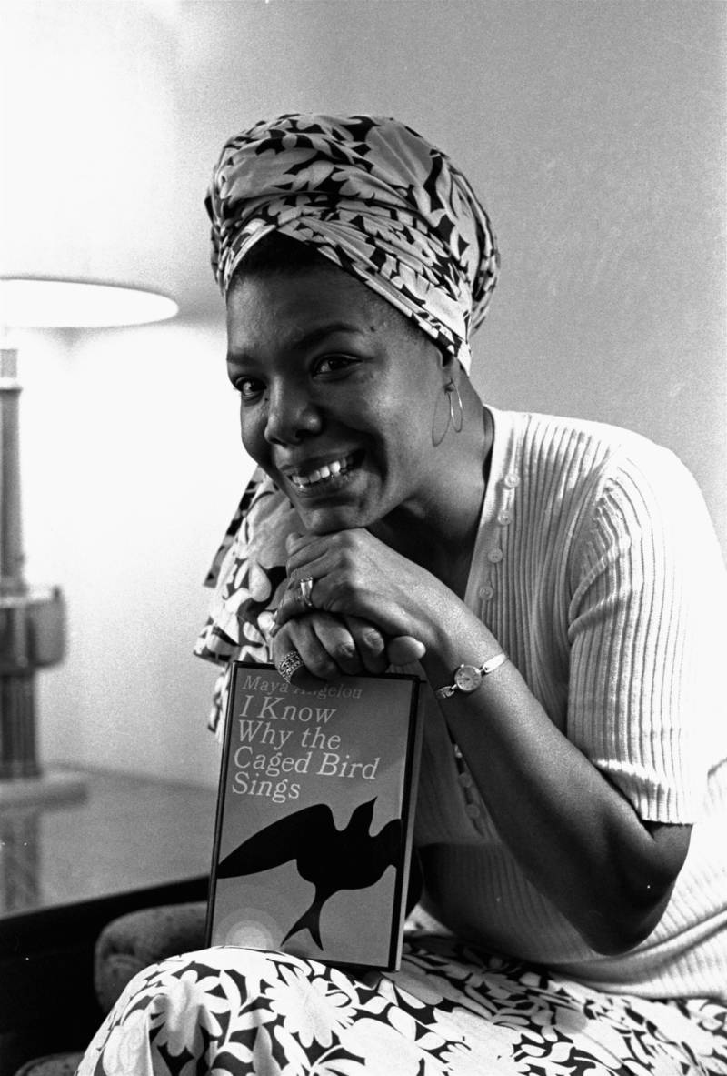 Maya Angelou, a multi-talented ex-Arkansan, has been hired as Hollywood's first black woman movie director, Nov. 3, 1971.  She'll write the script and music, as well as direct "Caged Bird," which is based on her best-selling 1969 autobiography.  She's been a professional singer, dancer, writer, composer, poet, lecturer, editor, and San Francisco streetcar conductorette.