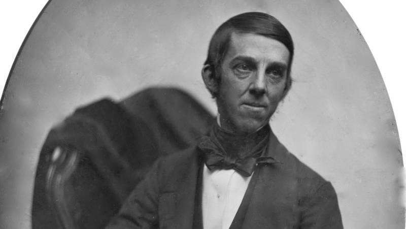Portrait of poet Oliver Wendell Holmes Sr. in 1853. Eight years later, when the U.S. was in the grip of civil war, he would pen a fifth verse for ‘The Star-Spangled Banner’ which laments his country’s divided state looks forward to the emancipation of enslaved people.
