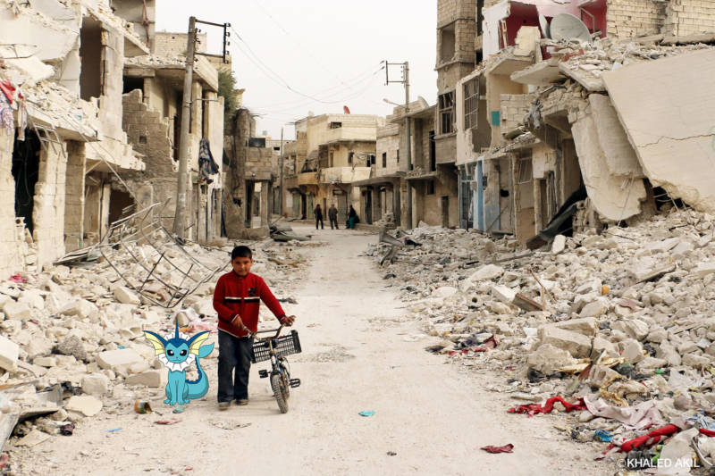 From "Pokemon Go in Syria - Part 1" by Khaled Akil. 