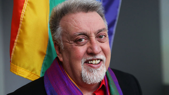 Gilbert Baker, designer of the rainbow flag, died Mardch 31 at the age of 66.