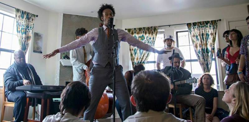 Fantastic Negrito performs at a Sofar Sounds show in Austin in March 2015.