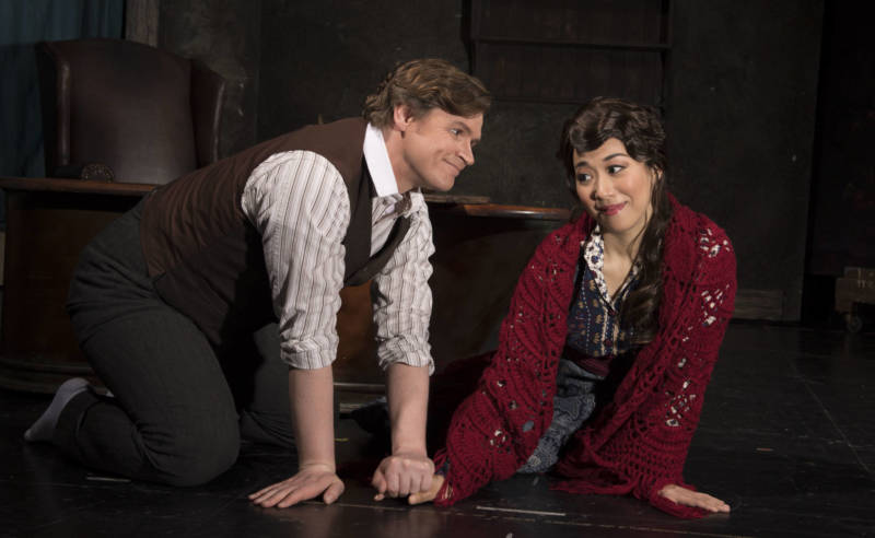 Kirk Dougherty (Rodolfo) and Sylvia Lee (Mimi) star in San Jose Operas new production of La bohème