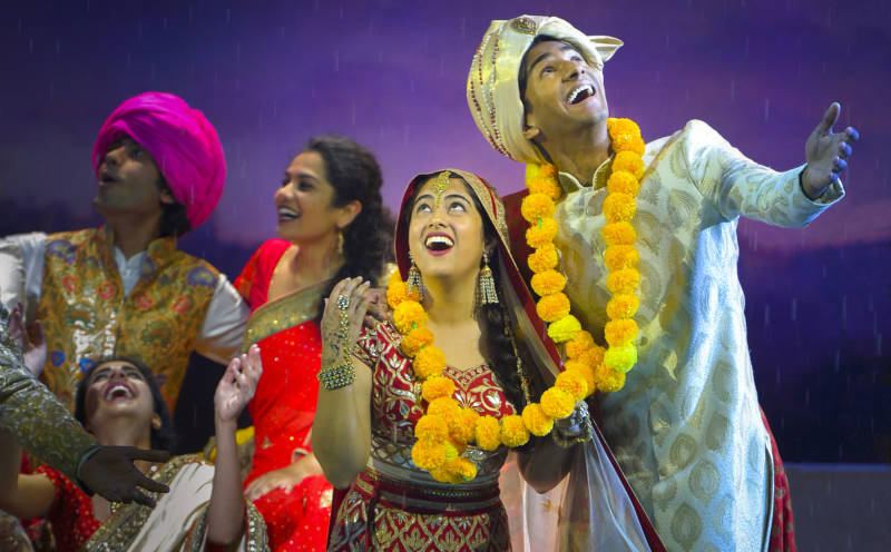 Cast of Monsoon Wedding, a world premiere musical at Berkeley Repertory Theater