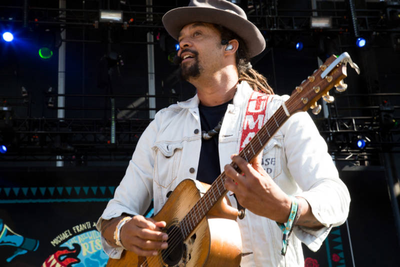 Michael Franti is one of several Bay Area artists scheduled to perform at a public event at Civic Center on Saturday, Aug. 26 to protest a nationalist gathering at Crissy Field.