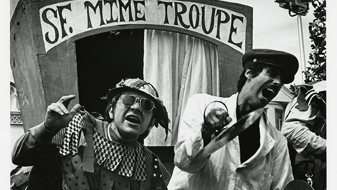 San Francisco Mime Troupe, c. 1966.
