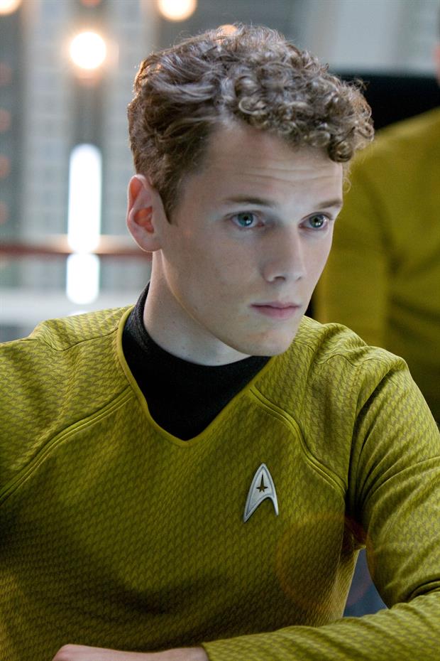 Anton Yelchin in 'Star Trek' (2009).