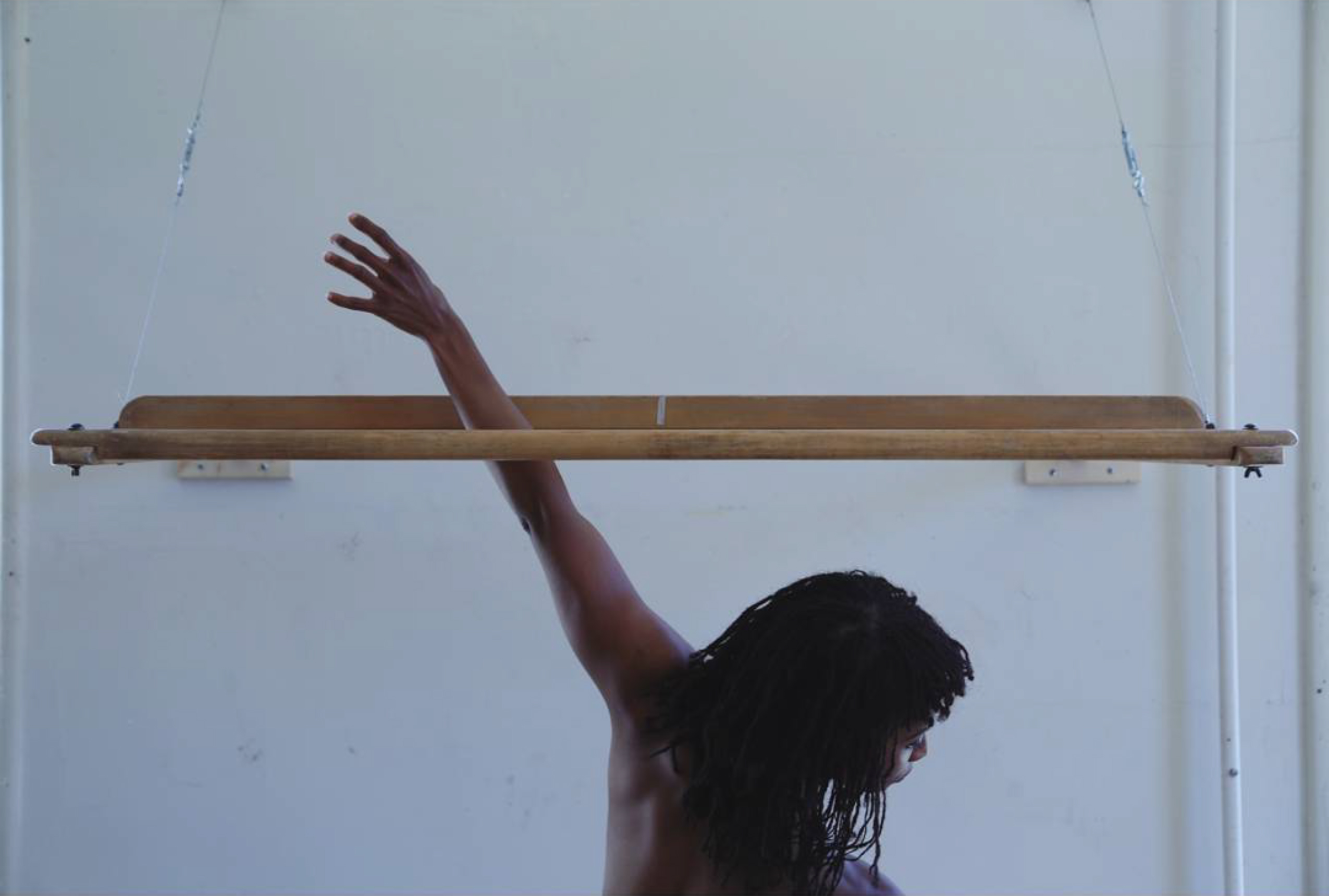 An image from Indira Allegra's 'Body Warp' series, produced while in residence at Headlands Center for the Arts.