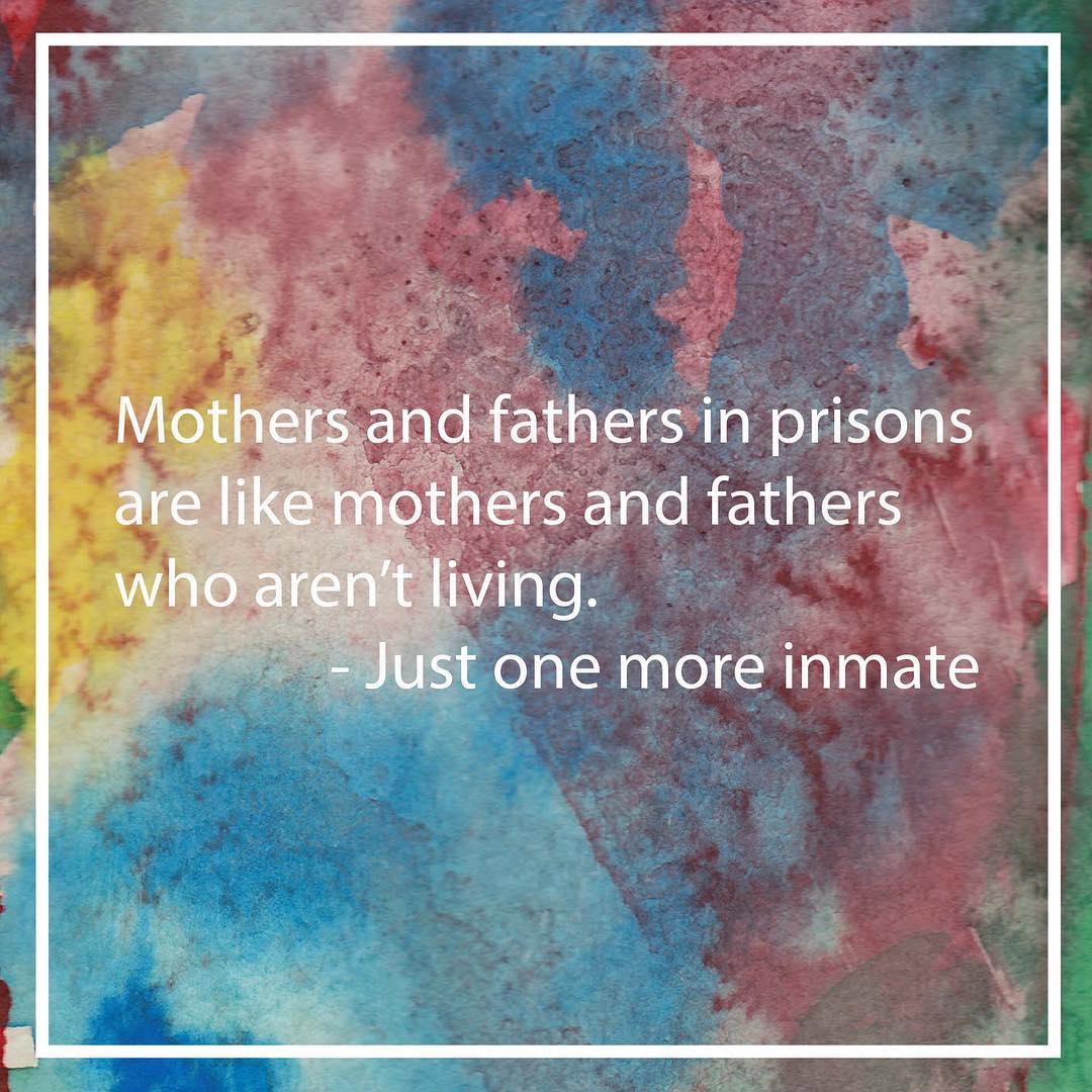 An anonymous quote from 'Voices from San Quentin,' April 2017.