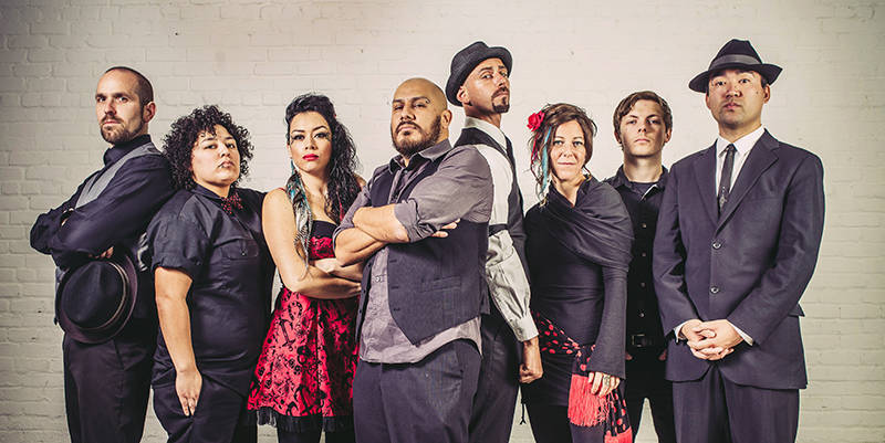 La Misa Negra's seven members come from diverse musical backgrounds and walks of life.