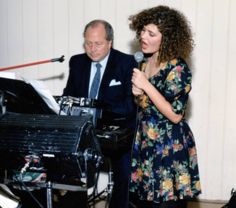 Fred and Shira Myrow performing together