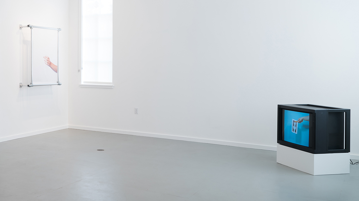 Installation view of 'Culture Industry' at Slide Space 123.