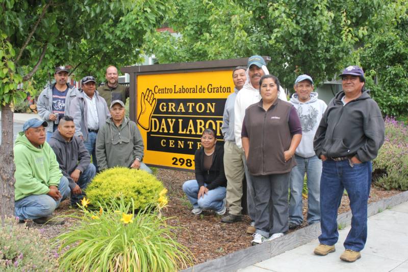 The Graton Day Labor Center in West Sonoma County.