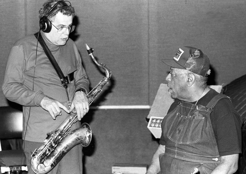 Mel Martin with Dizzy Gillespie