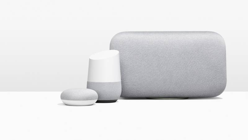 Meet the Google Home family. Three devices each ready to respond to the sound of your voice -- and your children's voices.