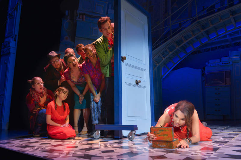 A scene from Pam MacKinnon's world premiere production of 'Amélie' at Berkeley Repertory Theatre. 