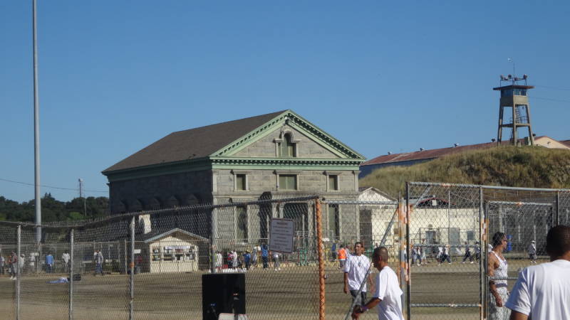 Greystone Chapel at Folsom Prison. The granite building was the inspiration for Glen Sherley's song of the same title.