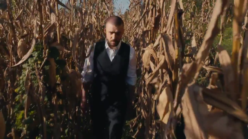 A scene from the trailer for Justin Timberlake's album.