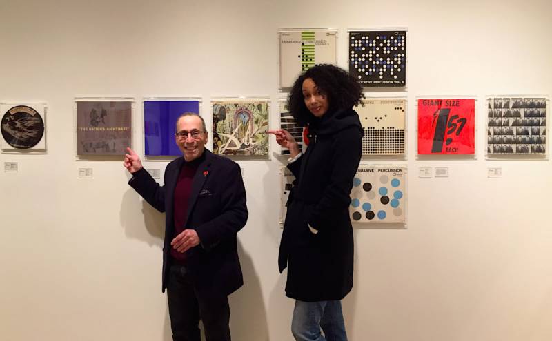 The Do List's Cy and Ariana check out the 'Art and Vinyl' show at the Freaenkel Gallery