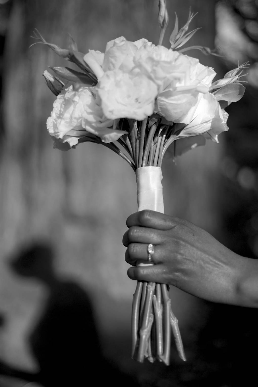 Dalila’s hand, on the day of her wedding. Photo taken just last week.
