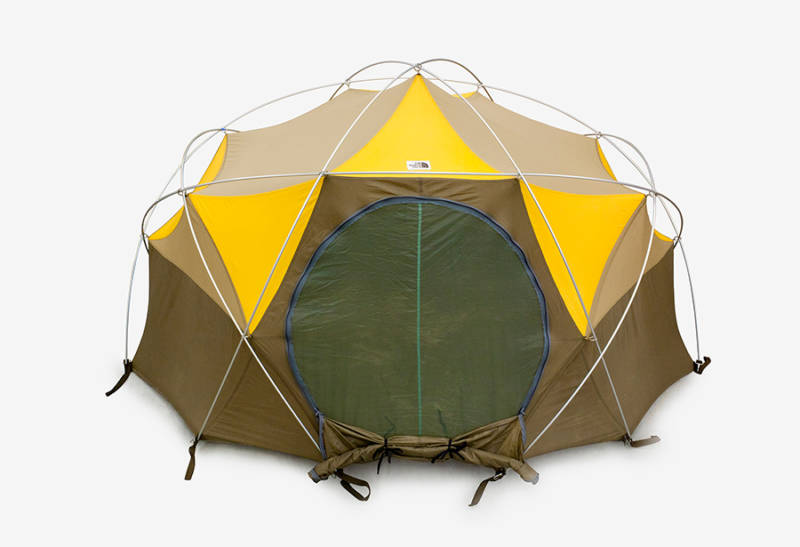 The North Face, Oval Intention tent, 1976.
