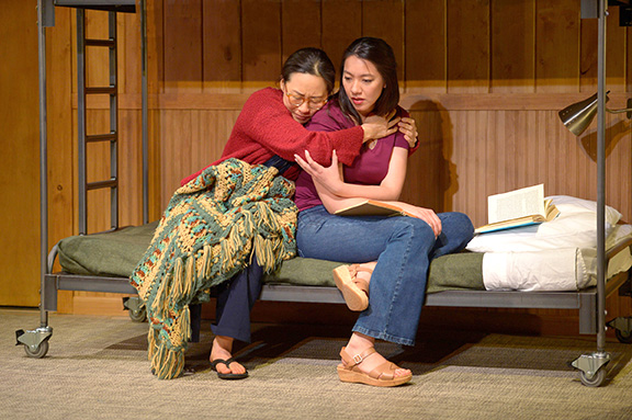Members of the cast of 'Vietgone' at ACT's Strand Theater