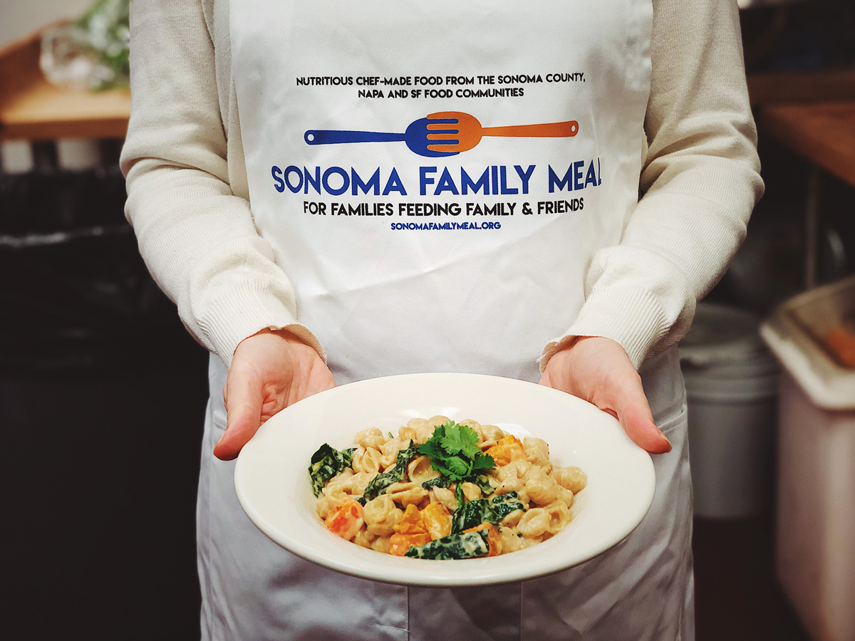 A dish served up by Sonoma Family Meal.
