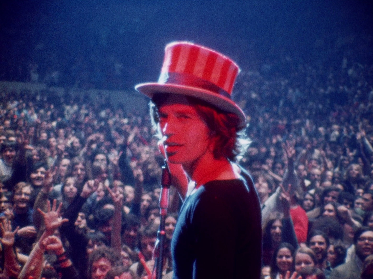 Mick Jagger in 'Gimme Shelter,' 1970.