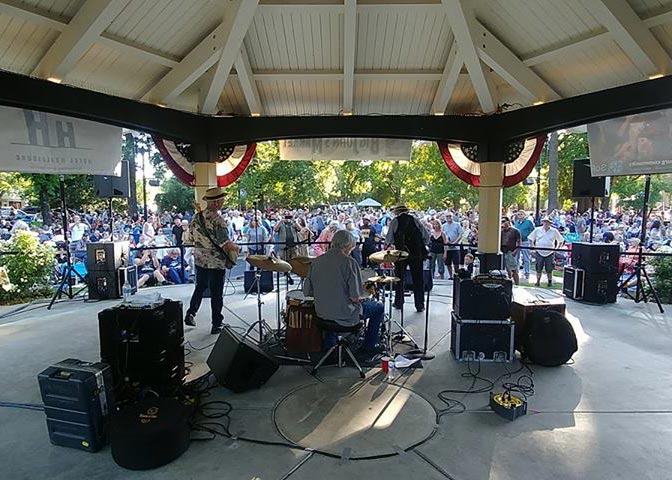 Roy Rogers and his band kick off the 2018 season for Tuesdays in the Plaza.