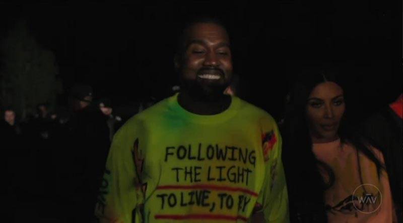 Kanye West, with wife Kim Kardashian West, premieres his new album 'YE' at a listening party in Jackson Hole, Wyoming.