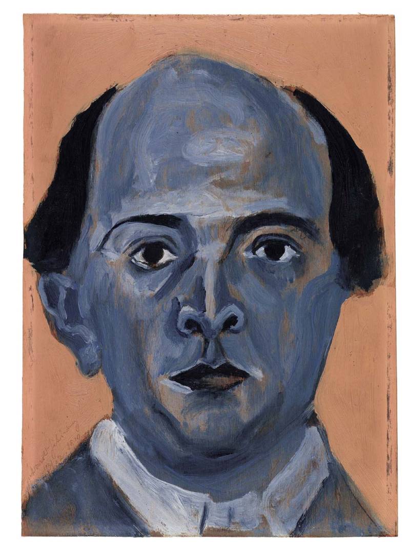 'Blue Self-Portrait' by Arnold Schoenberg.