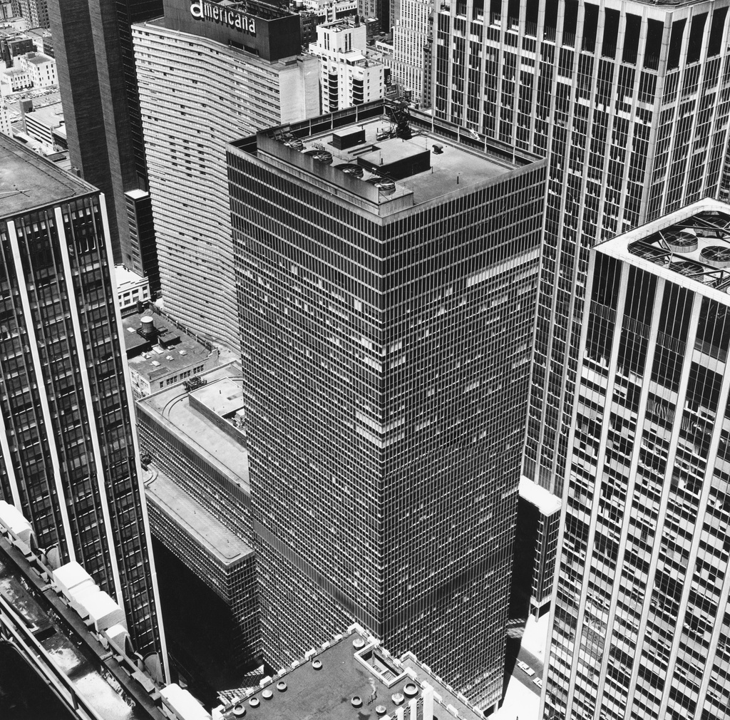 Peter Hujar, 'From Rockefeller Center: The Equitable Building,' 1976.