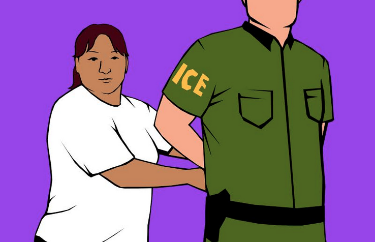 'Arrest ICE' By Julio Salgado.