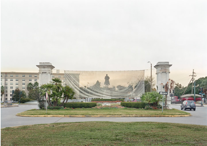 An-My Lê, 'The Silent General: Monument, General P.G.T. Beauregard, New Orleans, Louisiana,' 2016.