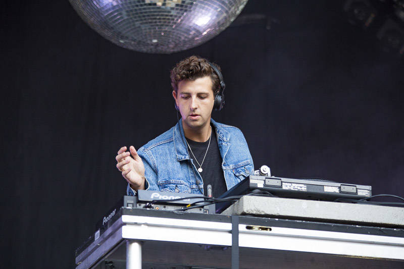 Jamie xx performs at the at Outside Lands music festival in San Francisco, Aug. 11, 2018.
