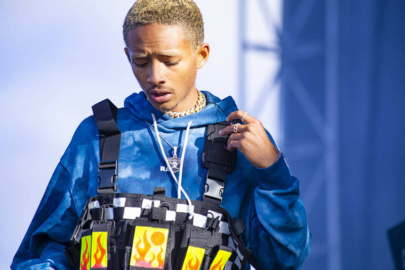 Jaden Smith plays Rolling Loud Bay Area in Oakland on Saturday, September 15, 2018.