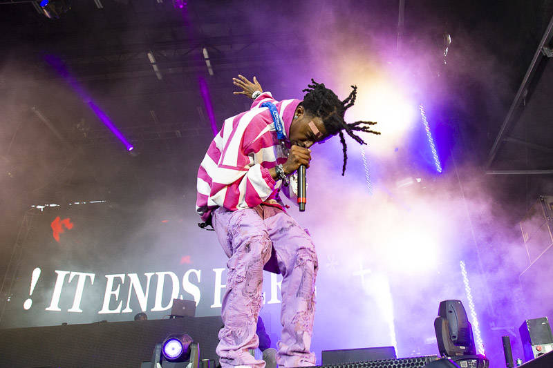 Playboi Carti plays Rolling Loud Bay Area in Oakland on Saturday, September 15, 2018.