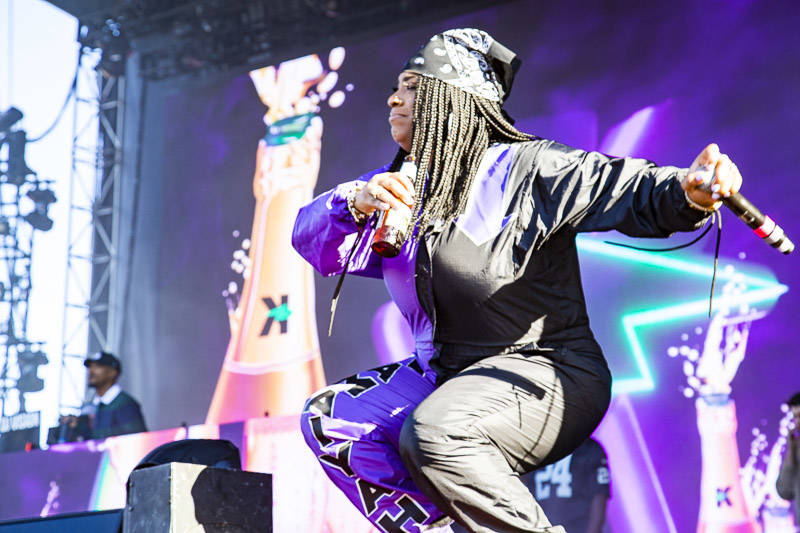 Kamaiyah plays Rolling Loud Bay Area in Oakland on Sunday, September 16, 2018.