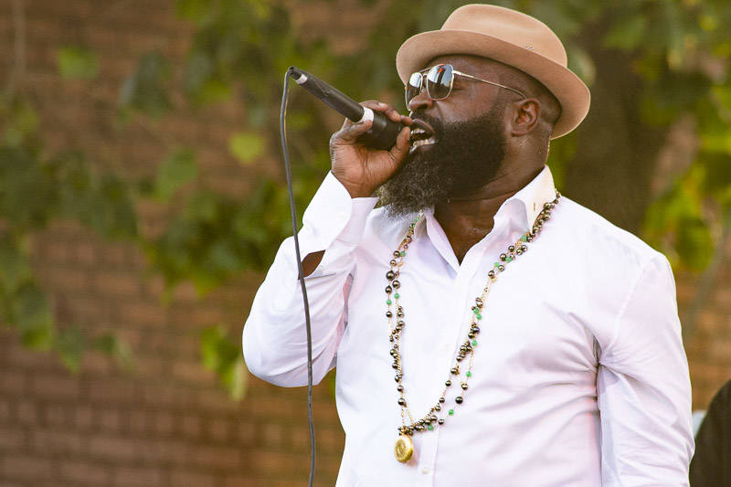 Black Thought plays Hiero Day in Oakland on Monday, September 3, 2018.