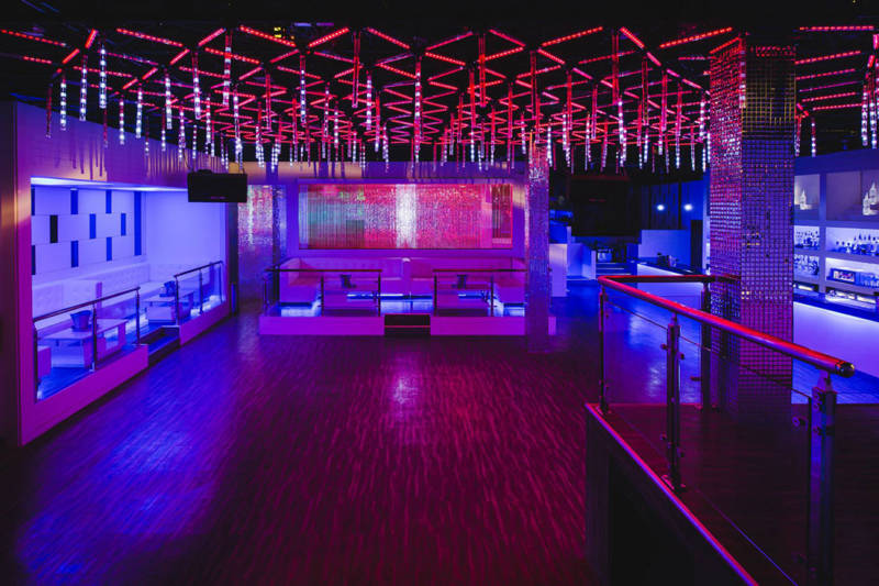 The interior of Hue nightclub in North Beach.