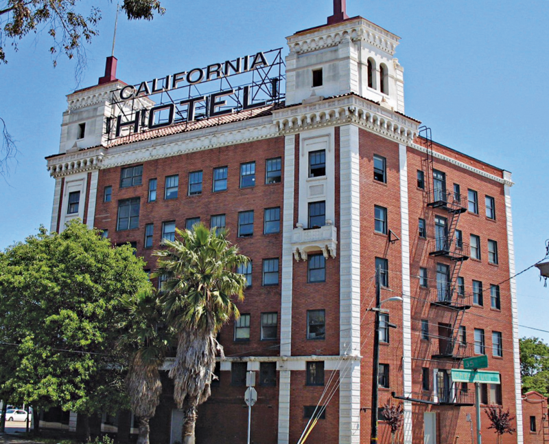 The California Hotel. 