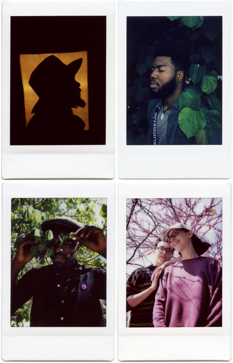 Clockwise from top left: Logan Richardson, Khalid, Josée Caron and Lucy Niles of Partner, Naia Izumi (winner of 2018's Tiny Desk Contest).