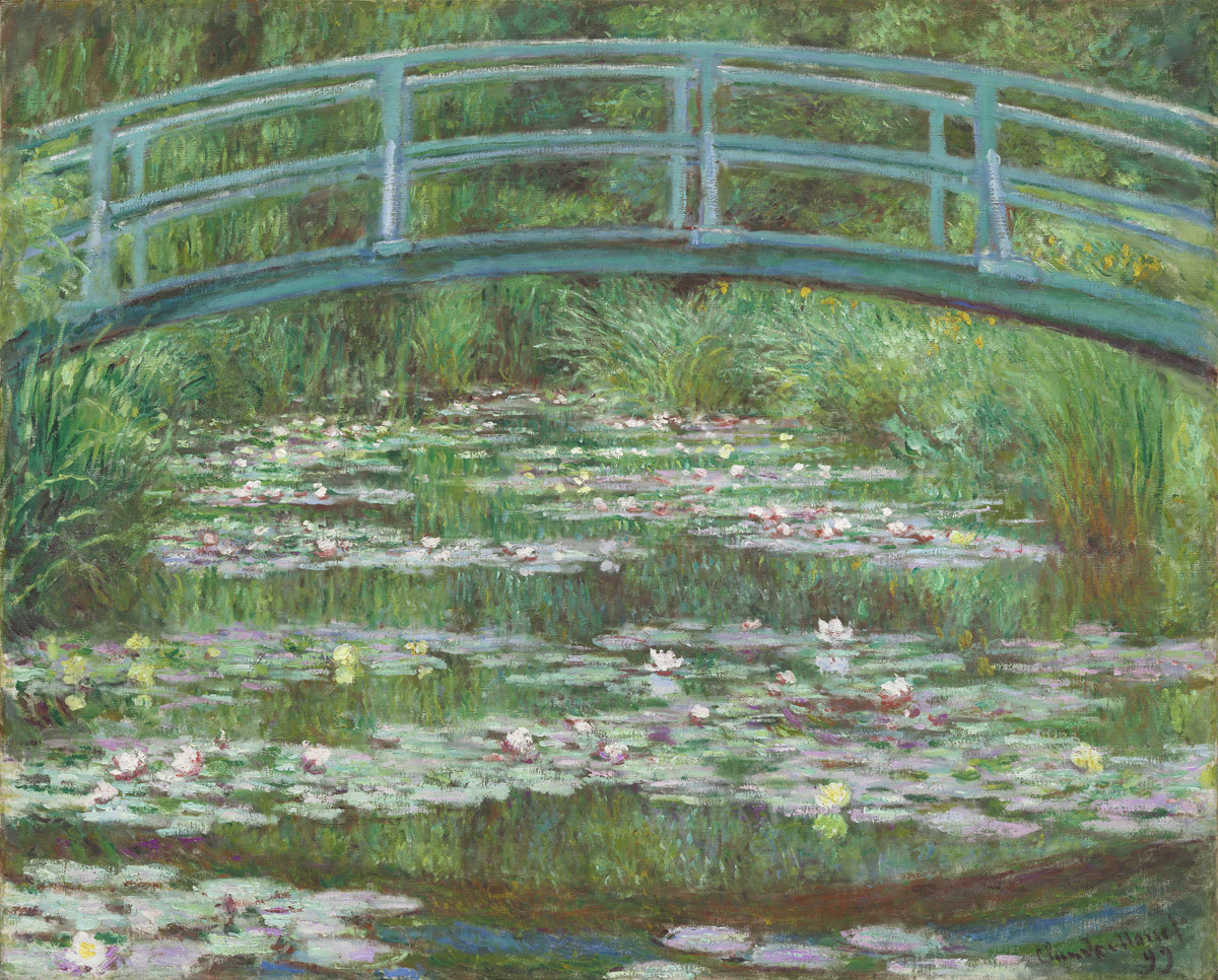 Claude Monet, 'The Japanese Footbridge,' 1899.