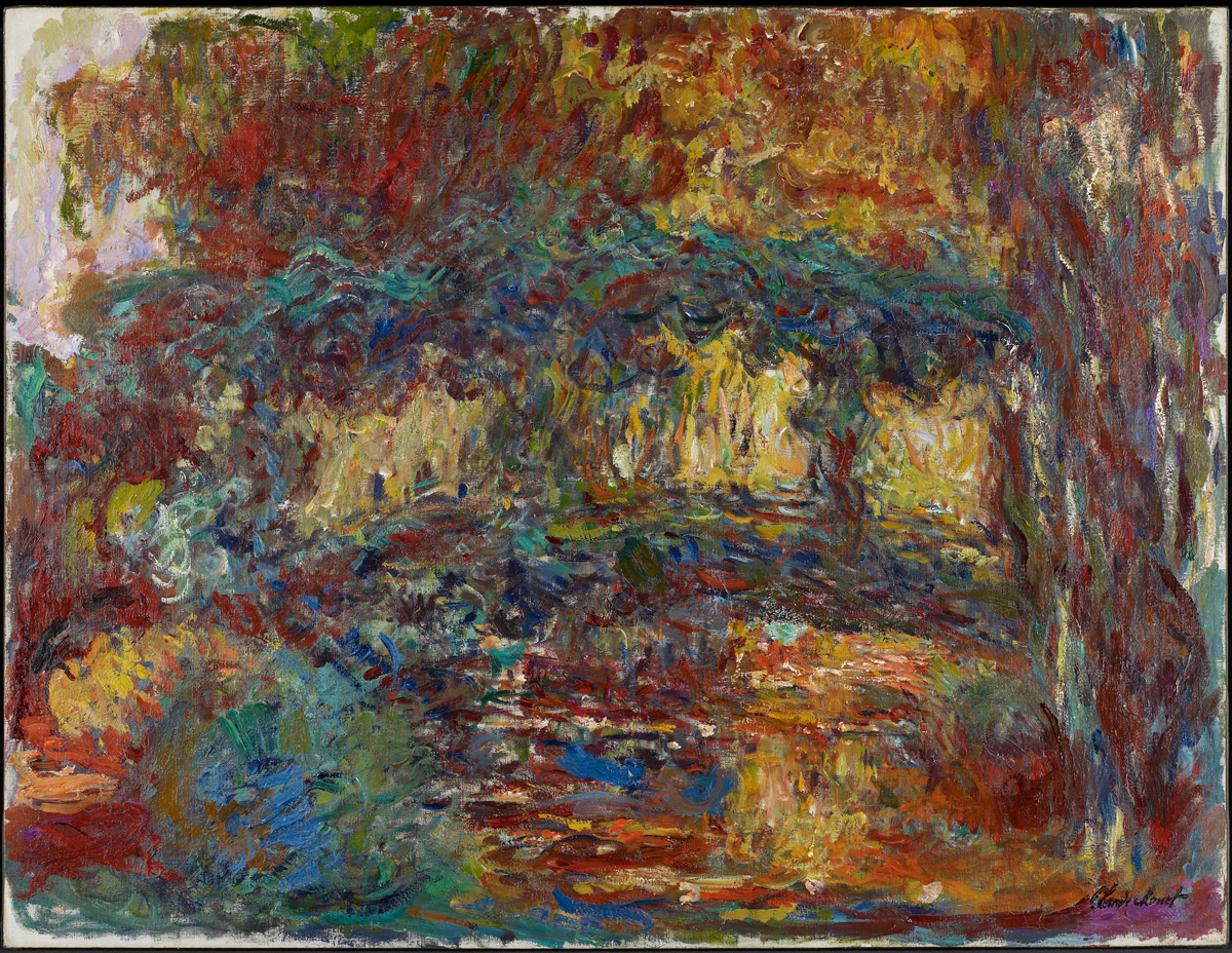 Claude Monet, 'The Japanese Bridge,' c. 1923-25.