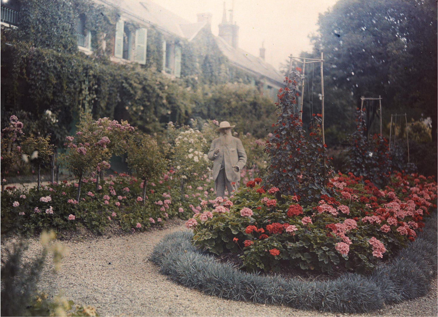 Anonymous photographer, 'Monet in His Garden at Giverny,' 1921.