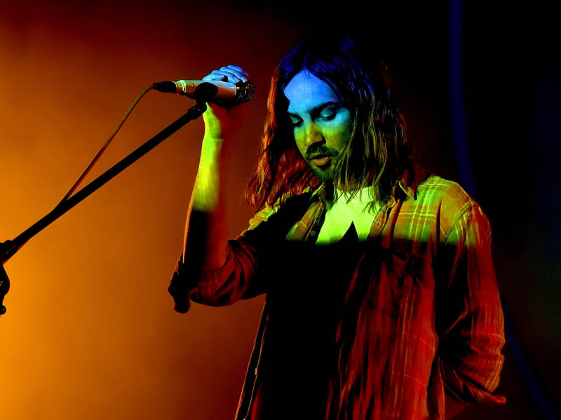 Kevin Parker of Tame Impala performs onstage during FYF Fest 2016 at Los Angeles Sports Arena on August 27, 2016 in Los Angeles, California.