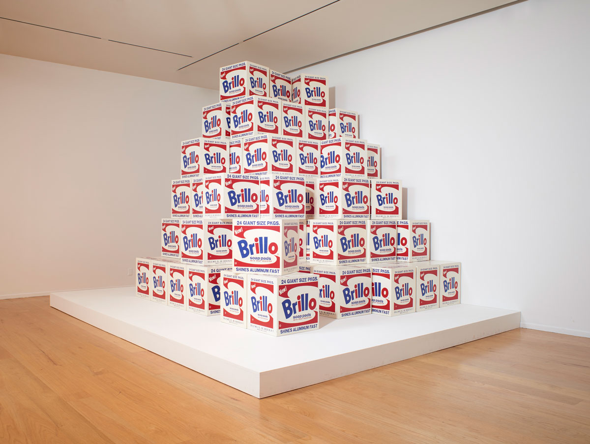 Andy Warhol, 'Brillo Boxes,' 1969 (version of 1964 original).