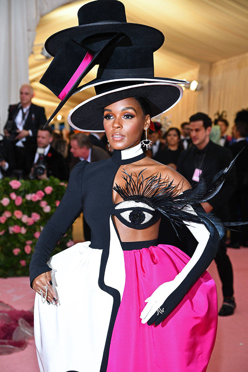 Janelle Monae attends The 2019 Met Gala Celebrating Camp: Notes on Fashion at Metropolitan Museum of Art on May 06, 2019 in New York City. 